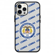 Merchant Marine Academy Mariners Phone Case For iPhone and Samsung Galaxy Devices - Merchant Marine Academy Mariners College Football Medley Monogram Wordmark