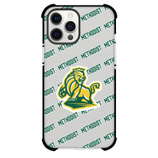 Methodist University Monarchs Phone Case For iPhone and Samsung Galaxy Devices - Methodist University Monarchs College Football Medley Monogram Wordmark