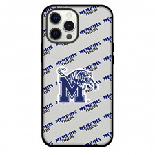 Memphis Tigers Phone Case For iPhone and Samsung Galaxy Devices - Memphis Tigers College Football Medley Monogram Wordmark