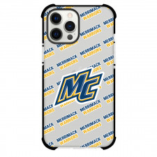 Merrimack Warriors Phone Case For iPhone and Samsung Galaxy Devices - Merrimack College Warriors College Football Medley Monogram Wordmark