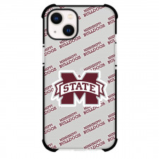 Mississippi State Bulldogs Phone Case For iPhone and Samsung Galaxy Devices - Mississippi State Bulldogs College Football Medley Monogram Wordmark