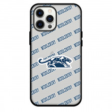 Middlebury College Panthers Phone Case For iPhone and Samsung Galaxy Devices - Middlebury College Panthers College Football Medley Monogram Wordmark