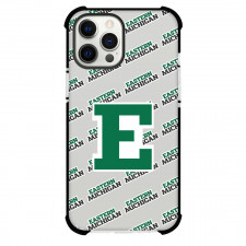 Eastern Michigan Eagles Phone Case For iPhone and Samsung Galaxy Devices - Eastern Michigan Eagles College Football Medley Monogram Wordmark