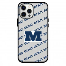 Millikin University Big Blue Phone Case For iPhone and Samsung Galaxy Devices - Millikin University Big Blue College Football Medley Monogram Wordmark