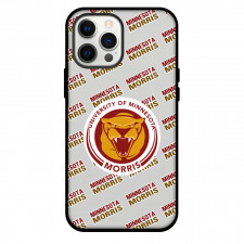 Minnesota Morris University Cougars Phone Case For iPhone and Samsung Galaxy Devices - Minnesota Morris University Cougars College Football Medley Monogram Wordmark