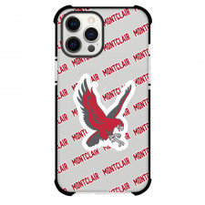 Montclair State University Red Hawks Phone Case For iPhone and Samsung Galaxy Devices - Montclair State University Red Hawks College Football Medley Monogram Wordmark