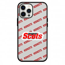 Monmouth (Illinois) College Fighting Scots Phone Case For iPhone and Samsung Galaxy Devices - Monmouth (Illinois) College Fighting Scots College Football Medley Monogram Wordmark