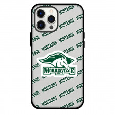 Morrisville University Mustangs Phone Case For iPhone and Samsung Galaxy Devices - Morrisville University Mustangs College Football Medley Monogram Wordmark