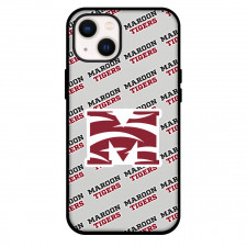 Morehouse College Maroon Tigers Phone Case For iPhone and Samsung Galaxy Devices - Morehouse College Maroon Tigers College Football Medley Monogram Wordmark