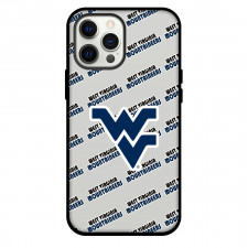 West Virginia Mountaineers Phone Case For iPhone and Samsung Galaxy Devices - West Virginia Mountaineers College Football Medley Monogram Wordmark