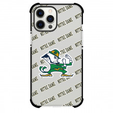 Notre Dame Fighting Irish Phone Case For iPhone and Samsung Galaxy Devices - Notre Dame Fighting Irish College Football Medley Monogram Wordmark
