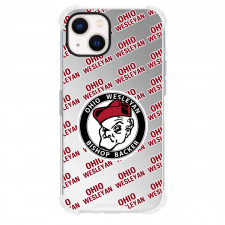 Ohio Wesleyan University Battling Bishops Phone Case For iPhone and Samsung Galaxy Devices - Ohio Wesleyan University Battling Bishops College Football Medley Monogram Wordmark