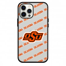 Oklahoma State Cowboys Phone Case For iPhone and Samsung Galaxy Devices - Oklahoma State Cowboys College Football Medley Monogram Wordmark
