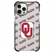 Oklahoma Sooners Phone Case For iPhone and Samsung Galaxy Devices - Oklahoma Sooners College Football Medley Monogram Wordmark