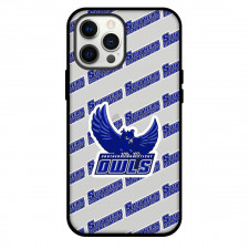 Southern Connecticut State University Fighting Owls Phone Case For iPhone and Samsung Galaxy Devices - Southern Connecticut State University Fighting Owls College Football Medley Monogram Wordmark