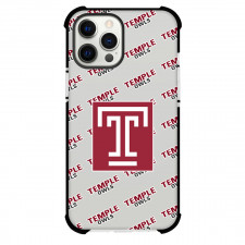 Temple Owls Phone Case For iPhone and Samsung Galaxy Devices - Temple Owls College Football Medley Monogram Wordmark