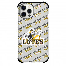 Pacific Lutheran University Lutes Phone Case For iPhone and Samsung Galaxy Devices - Pacific Lutheran University Lutes College Football Medley Monogram Wordmark