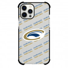 University of Charleston Golden Eagles Phone Case For iPhone and Samsung Galaxy Devices - University of Charleston Golden Eagles College Football Medley Monogram Wordmark