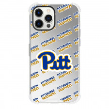 Pittsburgh Panthers Phone Case For iPhone and Samsung Galaxy Devices - Pittsburgh Panthers College Football Medley Monogram Wordmark