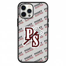 Puget Sound University Loggers Phone Case For iPhone and Samsung Galaxy Devices - Puget Sound University Loggers College Football Medley Monogram Wordmark