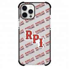 Rensselaer Polytechnic Institute Engineers Phone Case For iPhone and Samsung Galaxy Devices - Rensselaer Polytechnic Institute Engineers College Football Medley Monogram Wordmark