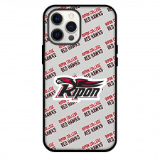 Ripon College Red Hawks Phone Case For iPhone and Samsung Galaxy Devices - Ripon College Red Hawks College Football Medley Monogram Wordmark