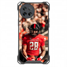NCAA Tahj Brooks Texas Tech Red Raiders Football College University Phone Case For iPhone Samsung Galaxy Pixel OnePlus Vivo Xiaomi Asus Sony Motorola Nokia - Texas Tech Red Raiders Tahj Brooks Celebrate Pose