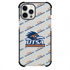 UTSA Roadrunners Phone Case For iPhone and Samsung Galaxy Devices - UTSA Roadrunners College Football Medley Monogram Wordmark
