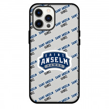 Saint Anselm College Hawks Phone Case For iPhone and Samsung Galaxy Devices - Saint Anselm College Hawks College Football Medley Monogram Wordmark
