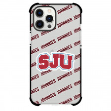 Saint John's (Minnesota) University Johnnies Phone Case For iPhone and Samsung Galaxy Devices - Saint John's (Minnesota) University Johnnies College Football Medley Monogram Wordmark