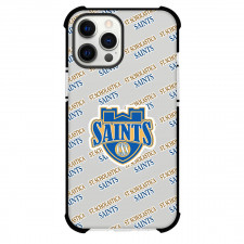 St. Scholastica College Saints Phone Case For iPhone and Samsung Galaxy Devices - St. Scholastica College Saints College Football Medley Monogram Wordmark
