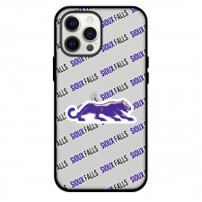 University of Sioux Falls Cougars Phone Case For iPhone and Samsung Galaxy Devices - University of Sioux Falls Cougars College Football Medley Monogram Wordmark