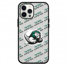 Slippery Rock University of Pennsylvania The Rock Phone Case For iPhone and Samsung Galaxy Devices - Slippery Rock University of Pennsylvania The Rock College Football Medley Monogram Wordmark