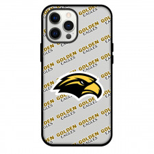 Southern Miss Golden Eagles Phone Case For iPhone and Samsung Galaxy Devices - Southern Miss Golden Eagles College Football Medley Monogram Wordmark