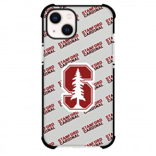 Stanford Cardinal Phone Case For iPhone and Samsung Galaxy Devices - Stanford Cardinal College Football Medley Monogram Wordmark