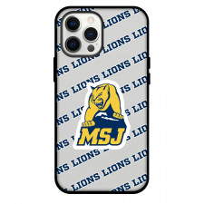 Mount St. Joseph University Lions Phone Case For iPhone and Samsung Galaxy Devices - Mount St. Joseph University Lions College Football Medley Monogram Wordmark