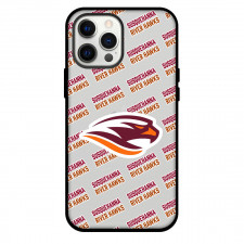 Susquehanna University River Hawks Phone Case For iPhone and Samsung Galaxy Devices - Susquehanna University River Hawks College Football Medley Monogram Wordmark