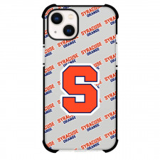 Syracuse Orange Phone Case For iPhone and Samsung Galaxy Devices - Syracuse Orange College Football Medley Monogram Wordmark