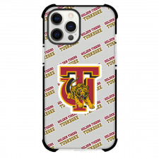 Tuskegee University Golden Tigers Phone Case For iPhone and Samsung Galaxy Devices - Tuskegee University Golden Tigers College Football Medley Monogram Wordmark