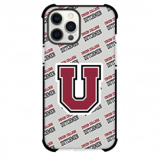 Union College Dutchmen Phone Case For iPhone and Samsung Galaxy Devices - Union College Dutchmen College Football Medley Monogram Wordmark