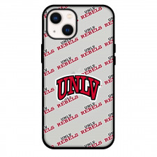 UNLV Rebels Phone Case For iPhone and Samsung Galaxy Devices - UNLV Rebels College Football Medley Monogram Wordmark