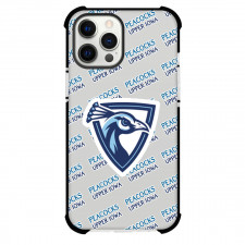 Upper Iowa University Peacocks Phone Case For iPhone and Samsung Galaxy Devices - Upper Iowa University Peacocks College Football Medley Monogram Wordmark