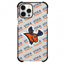 Utica College Pioneers Phone Case For iPhone and Samsung Galaxy Devices - Utica College Pioneers College Football Medley Monogram Wordmark