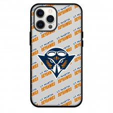 UT Martin Skyhawks Phone Case For iPhone and Samsung Galaxy Devices - University of Tennessee at Martin Skyhawks College Football Medley Monogram Wordmark