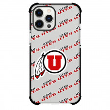 Utah Utes Phone Case For iPhone and Samsung Galaxy Devices - Utah Utes College Football Medley Monogram Wordmark