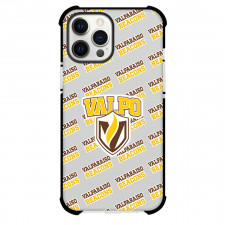 Valparaiso Beacons Phone Case For iPhone and Samsung Galaxy Devices - Valparaiso University Beacons College Football Medley Monogram Wordmark