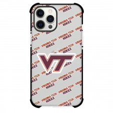 Virginia Tech Hokies Phone Case For iPhone and Samsung Galaxy Devices - Virginia Tech Hokies College Football Medley Monogram Wordmark