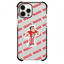 Wabash College Little Giants Phone Case For iPhone and Samsung Galaxy Devices - Wabash College Little Giants College Football Medley Monogram Wordmark
