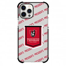 Washington & Jefferson College Presidents Phone Case For iPhone and Samsung Galaxy Devices - Washington & Jefferson College Presidents College Football Medley Monogram Wordmark