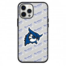 Westfield State University Owls Phone Case For iPhone and Samsung Galaxy Devices - Westfield State University Owls College Football Medley Monogram Wordmark